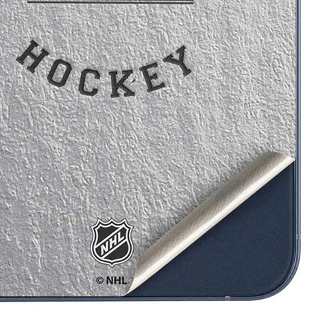 NHL Washington Capitals Black Text Galaxy A36 5G Skin